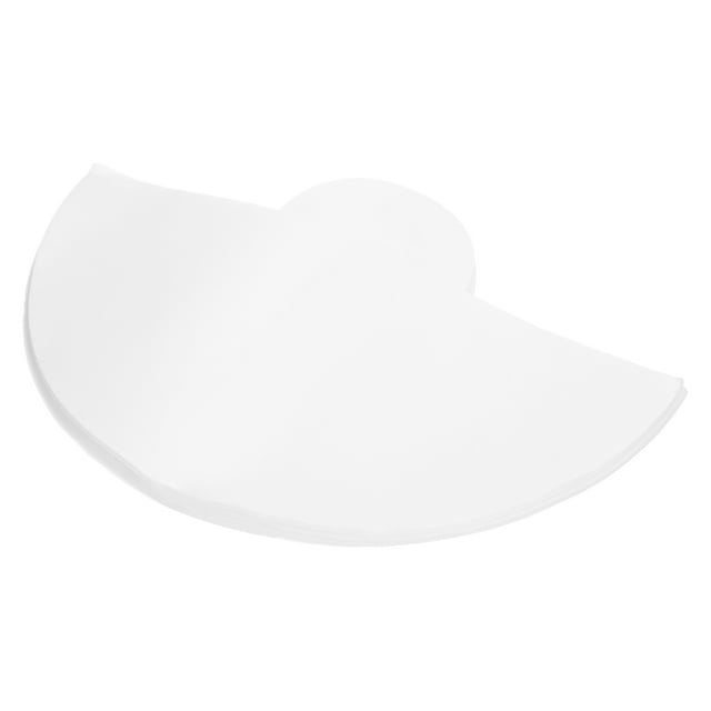 Uxcell 100 Pack Coffee Filters, Half Moon Shape Paper Filter White for Home Office Use Pour Over Coffee Maker