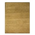 thumbnail image 1 of Tapis en Laine Tufté à la Main Vert Géométrique Grrek, 1 of 3