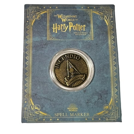 Universal Studios Harry Potter Hogsmeade Spell Marker - Incendio
