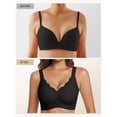 thumbnail image 6 of MINTREUS Women's Wireless Bras for Women Push Up Bras Full Coverage Bra Bralettes No Underwire Bra Comfortable Everyday Seamless, 6 of 8