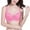 Watermelon Red, variant on Joau Women's Comfort Wire Free Bras Floral Lace Lightly Lined Breathable Brassiere Push Up Bra Full-Coverage Bralettes Shaping Lingerie Adjustable Everyday Underwear