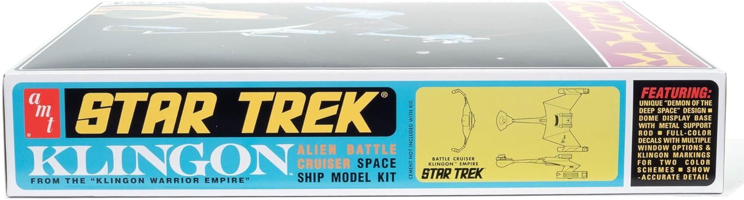 Star Trek: The Original Series Klingon Battle Cruiser AMT Model Kit
