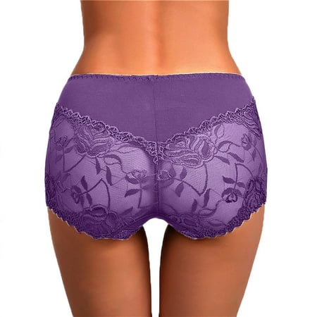 Pack of Panties Bikini Lower Waist Trainer Women Lace Sexy Panties Underwear G String Thongs Lingerie For Women Bikini Brief Underwear Panties For Women
