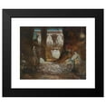 thumbnail image 2 of Leo Diet 14x12 Black Modern Framed Museum Art Print Titled - Egyptian Scene (1885), 2 of 5