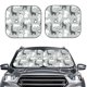 thumbnail image 2 of Fotbe African Animals Juego de 2 Piezas de Parasoles para Parabrisas | Bloqueador Solar para Auto | Accesorios Plegables para Protección Solar Interior-Small, 2 of 6