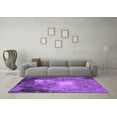 thumbnail image 3 of Ahgly Company Indoor Rectangle Oriental Purple Industrial Area Rugs, 7' x 9', 3 of 4