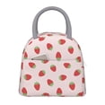 thumbnail image 1 of Fotbe Strawberry Bolsa de Almuerzo con Estampado, Lonchera Aislada, Contenedor de Comida Reutilizable Tipo Cooler a Prueba de Fugas, 1 of 6