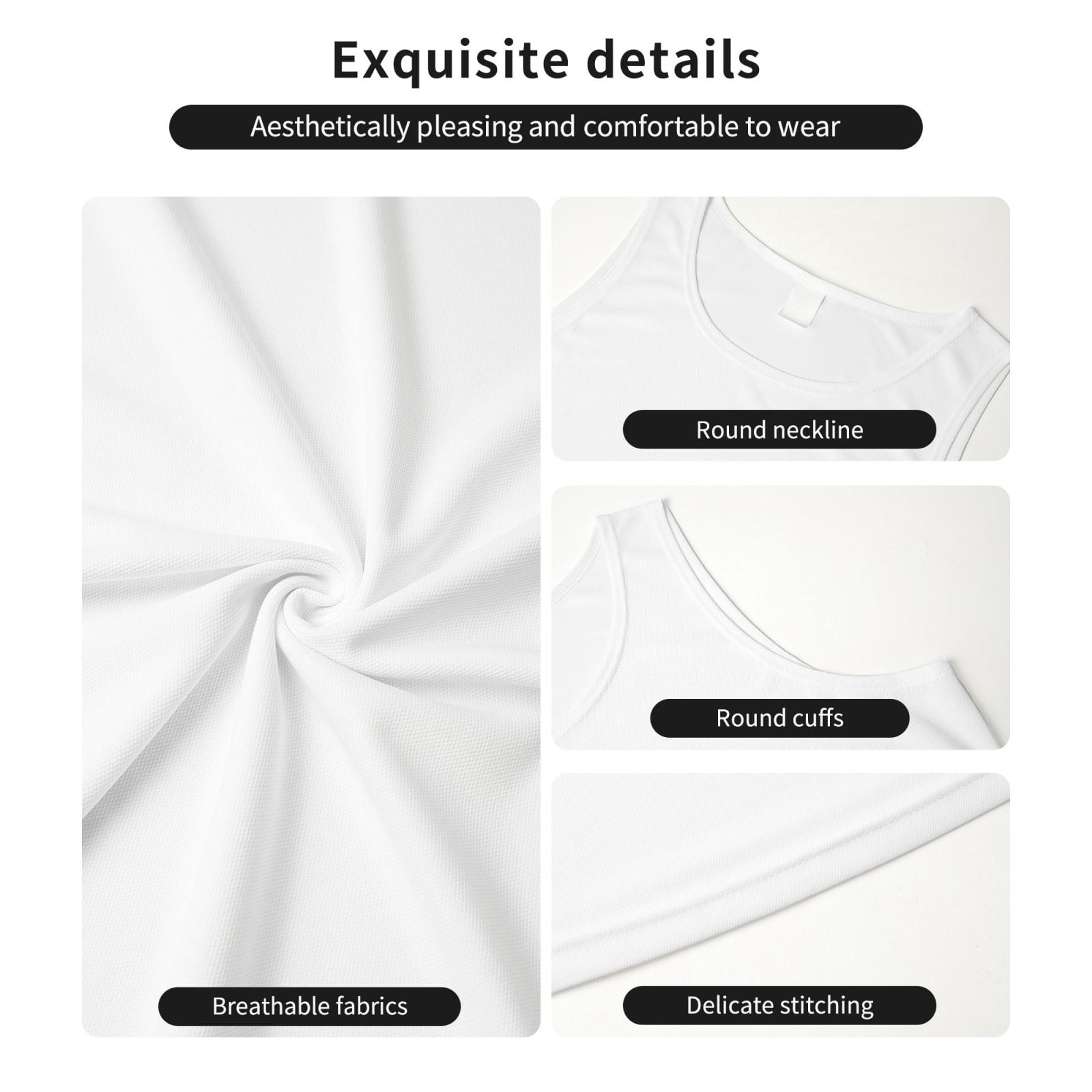Gukieu Astronauts Start Running Print Men's Quick Dry Fitness Vest, Round Neck Sleeveless Fitness Bodybuilding Top-4X-Large