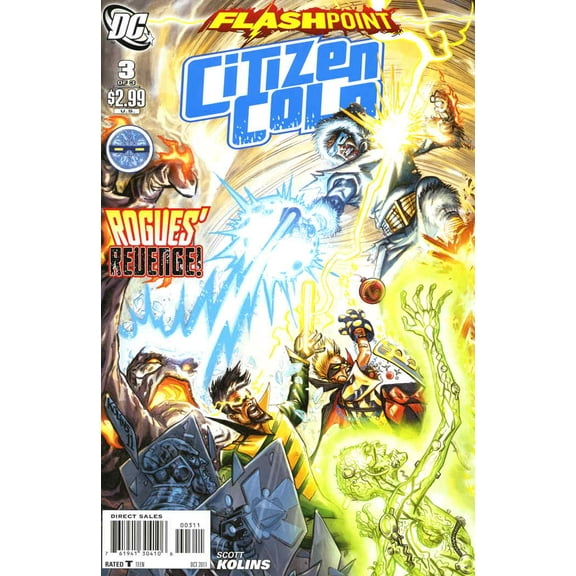Flashpoint: Citizen Cold #3 VF ; DC Comic Book