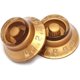 thumbnail image 5 of Perillas de volumen para sombrero de guitarra eléctrica, compatibles con Les Paul LP, accesorio de repuesto para guitarra, perilla de volumen dorado JAMW Sencillez, 5 of 5