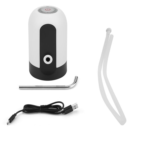 Water Bottle Dispenser, Water Jug Pump LED Button Portable Universal 5 Gallon Electric Water Dispenser Drinking Water Pump For Home