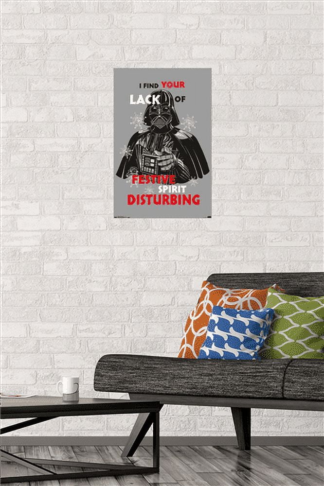 Star Wars: Saga - Festive Spirit Wall Poster, 14.725" x 22.375"
