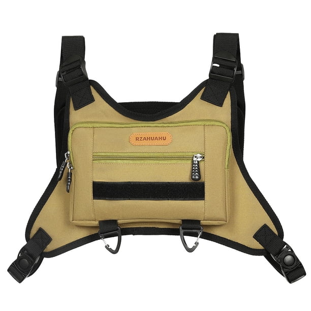 Plataforma para El Pecho Chaleco Correr Frontal Múltiples Bolsillos Y Viajar
