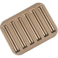 thumbnail image 2 of Wekity 4pcs Tray Small Ladyfinger Cereal Mould Tools Reusable Molds Washable Tin Baking Brownies and Eclair Rectangular Making Breadstick for Gold Ware Fondant Long Biscotti Biscuit Ice-0625, 2 of 5