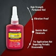 thumbnail image 2 of Threadlok High Strength Red 50ml, 2 of 3