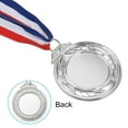 thumbnail image 4 of Uxcell Blank Award Medals, 10 Pack Silver Winner Medal for Competitions, 4 of 7