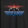 thumbnail image 3 of Hybrid Apparel  - Top Gun - Top Gun Fighter Jet Logo - Men's Long Sleeve Graphic T-Shirt, 3 of 5