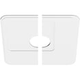 thumbnail image 2 of 30"OD x 7"ID x 10 1/2"C x 1"P Lucan Architectural Grade PVC Contemporary Ceiling Medallion, Two Piece, 2 of 11