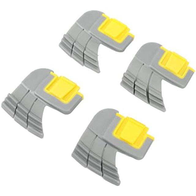 WeiHuan Toys 4 cepillos ciclónicos para limpieza de sistemas de piscina, cepillos ciclónicos de goma de plástico, piezas de repuesto para cepillo limpiador Zodiac MX8 Mx6 R0714400