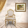 thumbnail image 3 of Obuchovsky, Yury 24x19 Gold Ornate Wood Framed with Double Matting Museum Art Print Titled - Golden Street, 3 of 4
