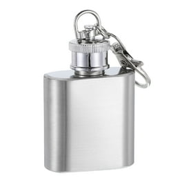 Flacon à Whisky Géant 64 Oz Inox – « Go Big Or Go Home », Jamais Utilisé