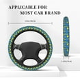 thumbnail image 4 of KLL Car Steering Wheel Cover, Universal 15 inch, Soft Elastic and Comfortable,Car Accessories Decorations Rubber Duck, 4 of 6