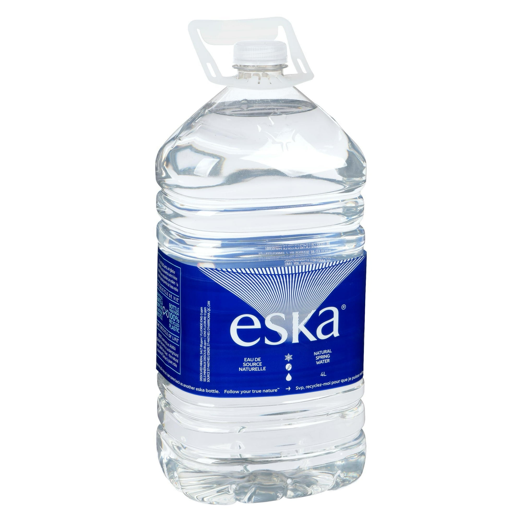 Eska Eau de Source Naturelle 4L Bouteille Eau de Source Naturelle