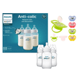 thumbnail image 1 of Set de biberones AVENT PHILIPS 3 piezas 11 OZ ANTICOLICO 3m+ flujo 3, 1 of 11