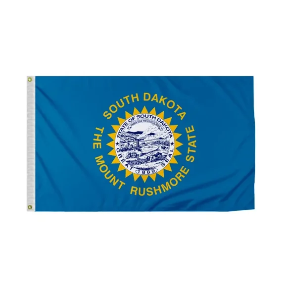 PromoPatriot South Dakota 12x18inch 100% Nylon