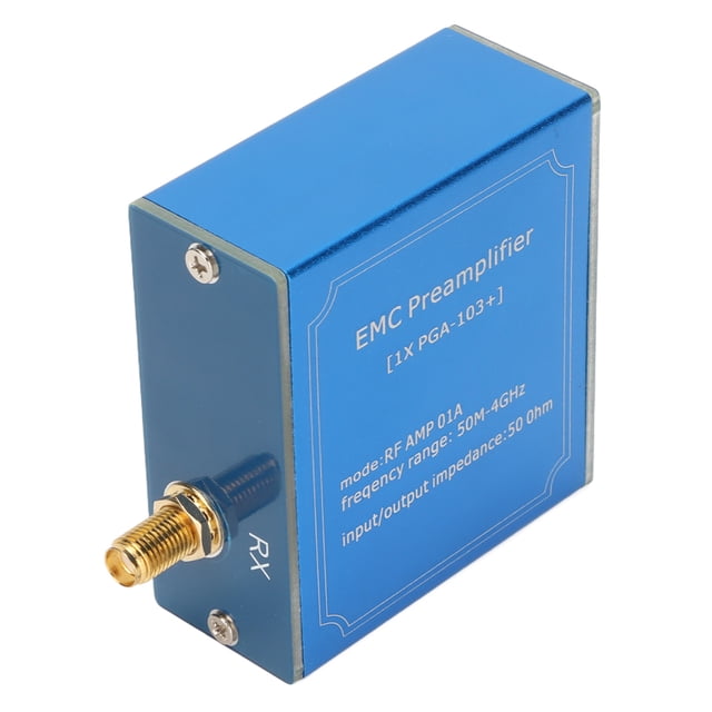 Low Noise Amplifier, Low Noise LNA Module Ultra High IP3 Metal 50M-4GHz Wideband High Gain For Communication System