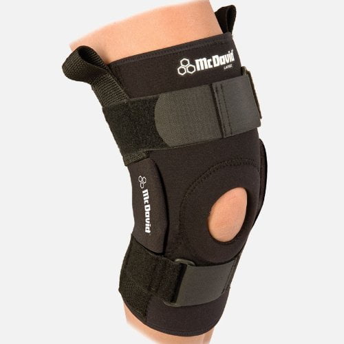McDavid Pro Stabilizer Hinged Knee Brace for Patellofemoral Support ...