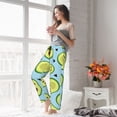 thumbnail image 5 of Pofeuu Avocado and Hearts Print Women's Fashion Pajama Pants with Pockets Comfy Drawstring Sleep Lounge Bottoms-Small, 5 of 6