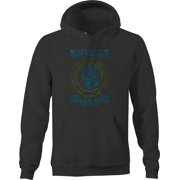 Thir Annual Hogs For Dogs Motorycle Pet Graphic Hoodies Xlarge Dark Grey