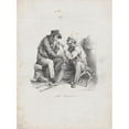thumbnail image 2 of Louis Léopold Boilly 11x14 Gold Ornate Wood Frame and Double Matted Museum Art Print Titled - The Smokers (1822), 2 of 4