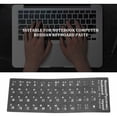 thumbnail image 2 of Pegatinas de teclado con letras rusas para ordenador portátil, cubiertas de teclado de PC de escritorio, pegatinas de Rusia, 2 of 5
