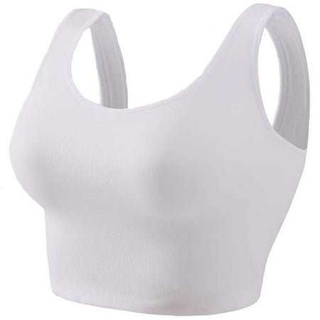 

Casfeeja-Women s Light Support Seamless Sport Comfort Wireless Underwire Bra Wireless Yoga Comfort Wireless Underwire Bralette Shaping Top