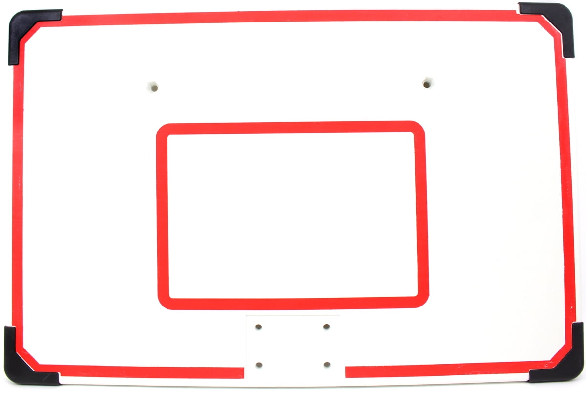 Alley-Oop! Indoor/Outdoor XL Big Basketball Hoop Set - 27" x 18" Backboard + 15" Rim