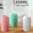 thumbnail image 3 of Humidificador De Aire Ultrasónico De 420 Ml , Purificador De Coche Portátil Para Oficina Familiar Con Luz Nocturna LED , Difusor De Aceite Esencial De Aroma, 3 of 4