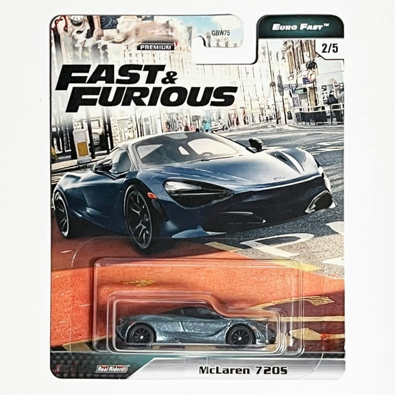 HW Premium Fast & Furious Euro Fast #2 Mclaren 720S GBW75