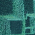 thumbnail image 1 of Ahgly Company Machine Washable Indoor Square Transitional Medium Teal Green Area Rugs, 7' Square, 1 of 7