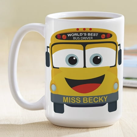 Personalized Best Bus Driver Mug (Best Bus Driver Gifts)