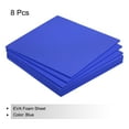 thumbnail image 3 of EVA Foam Sheets Blue 9.8 Inch x 9.8 Inch 5mm Thick Crafts Foam Sheets Pack of 8, 3 of 5