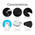 thumbnail image 4 of Cojín Ortopédico Memory Foam De Gel Para Silla/asiento Auto Modelo Negro, 4 of 4
