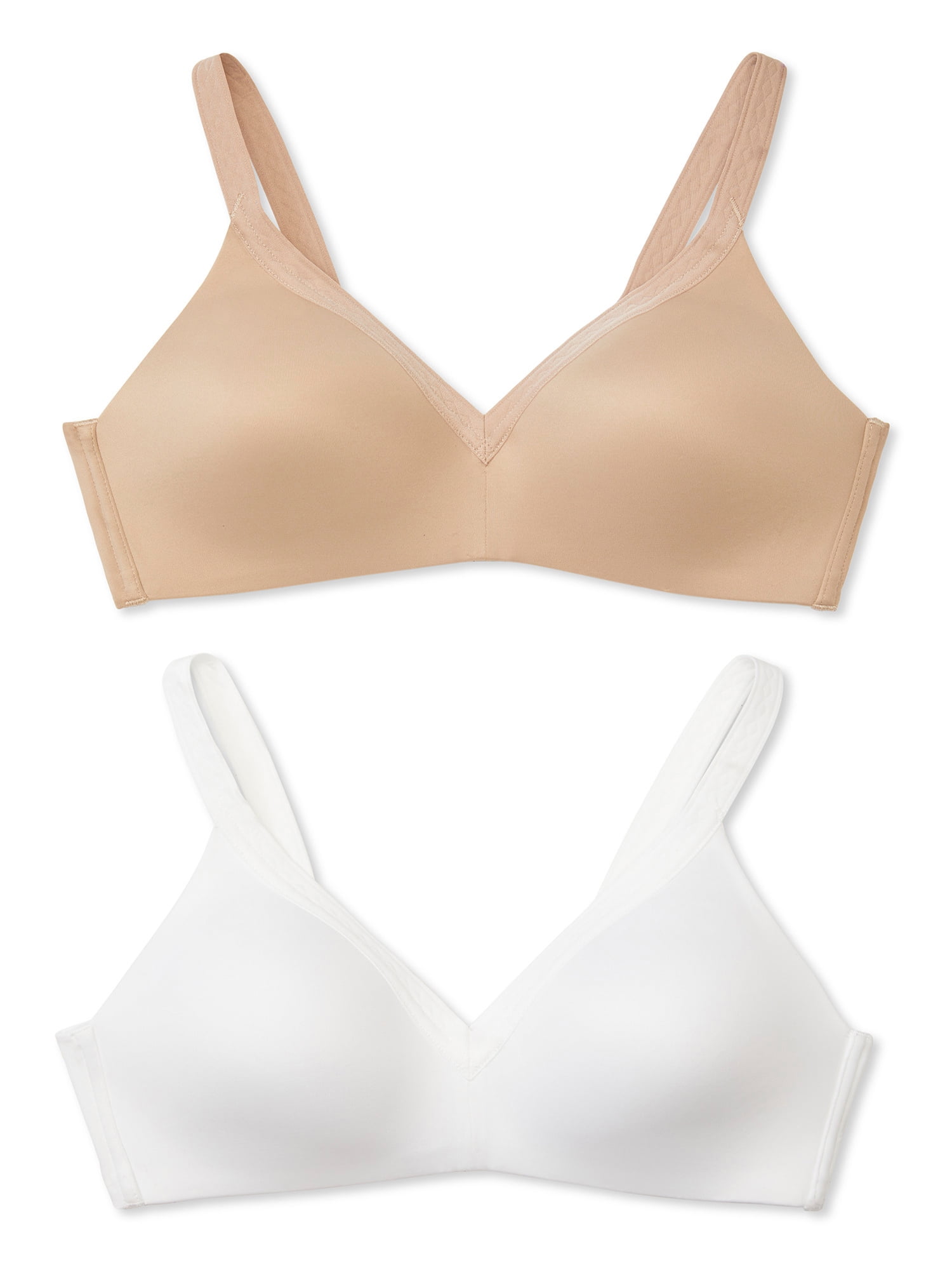 Warners® Blissful Benefits Wireless Lightly Lined TShirt Bra 2Pack