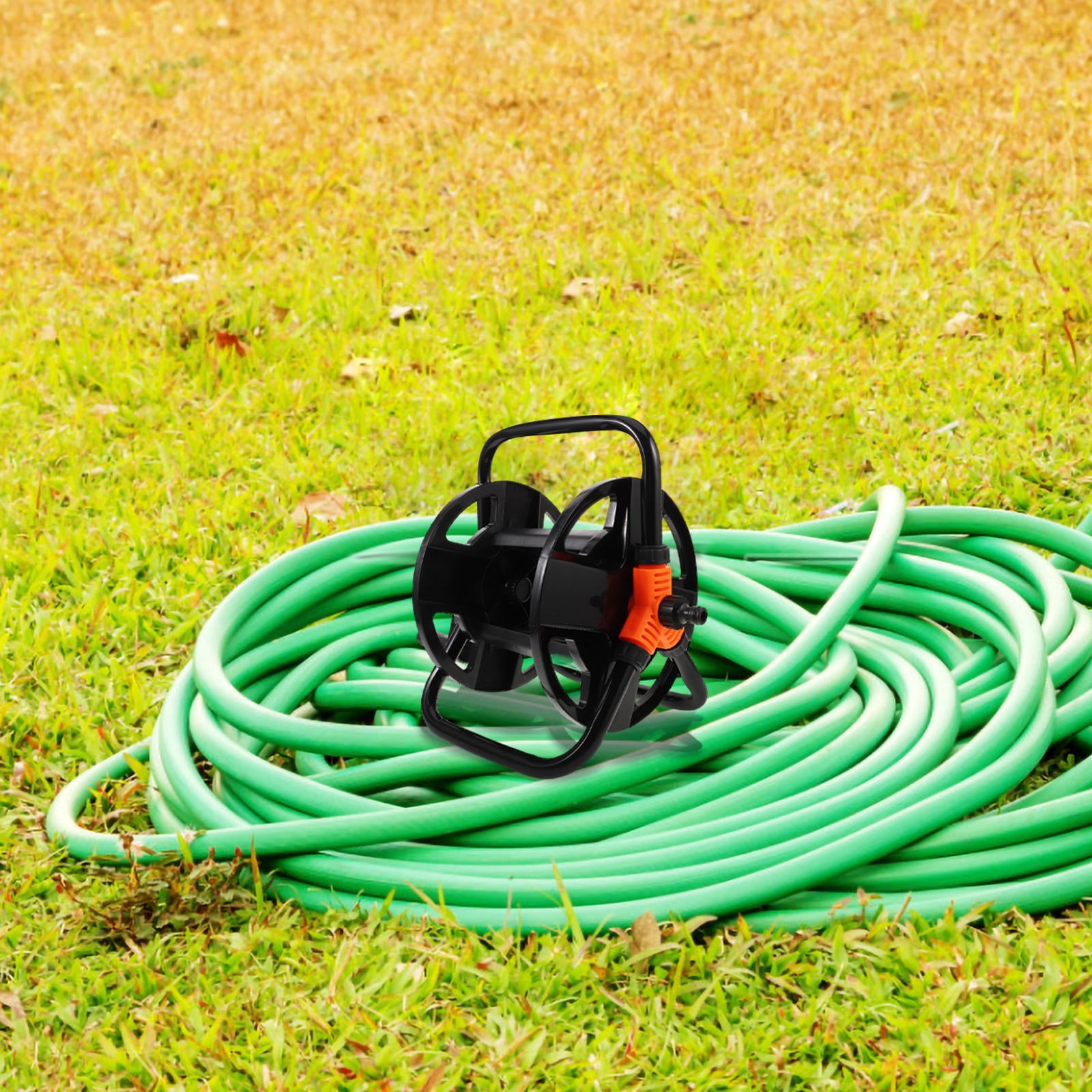KAKOWELY Garden Hose Reel Freestanding 1Pcs with Durable Materials for Home Use