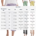 thumbnail image 7 of KyCheLot Girls Summer Pants Cotton Linen Capris Comfy Lounge Drawstring Waist Crop Pants with Pockets 4-14Years, 7 of 7