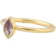 thumbnail image 4 of Alexandrite Gemstone Ring, AAA Natural Alexandrite Ring, June Birthstone, Single Stone Ring, Womens Ring, 925 Sterling Silver, Dainty Ring, Minimal Jewelry, Gold Micron Ring, Gift For Her, Christmas, 4 of 4