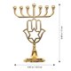thumbnail image 2 of Candelabro religioso de 7 brazos para la menorá de Hanukkah, candelabro sagrado judío de Israel, 2 of 5