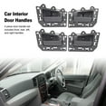 thumbnail image 4 of 4 Pcs Car Interior Door Handles Front Rear Left Right Grey Comfortable Grip 1JV461J3AA Inner Door Handles for Cars, 4 of 7