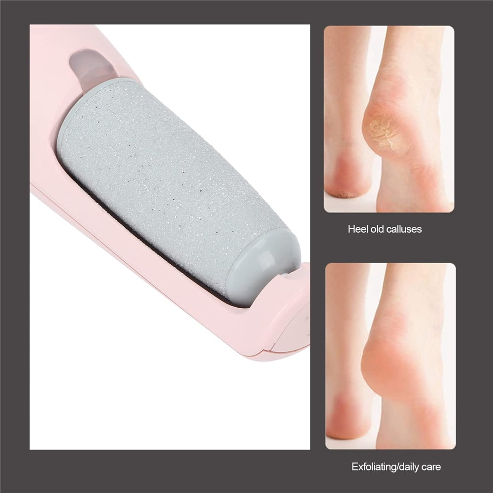 Electric Foot Callus Remover, Electronic Foot File Scrubber, Pedicure Tools for Cracked Heels, Dead Skin